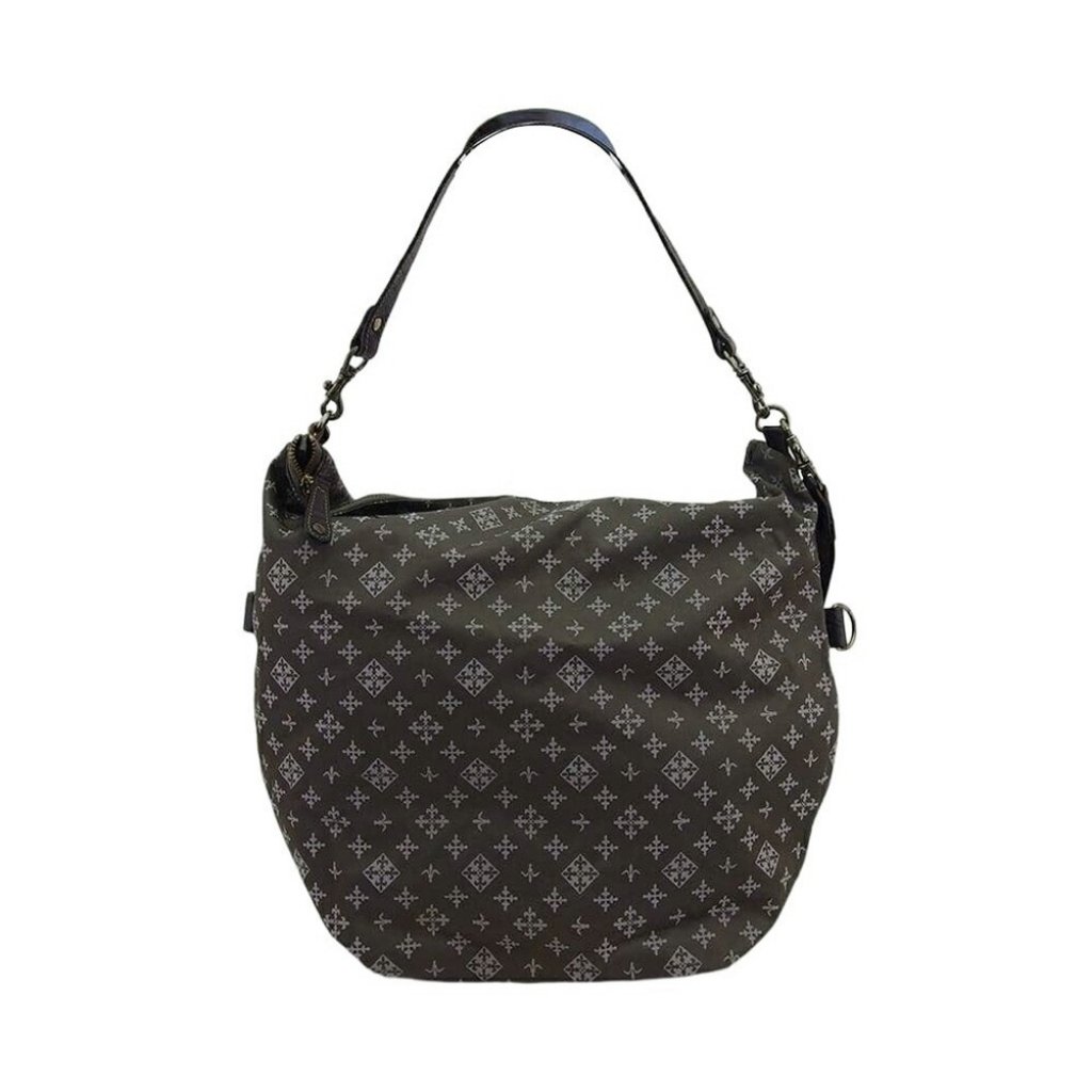 Russet Shoulder Bag Gray Brown Women Authentic Secondhand